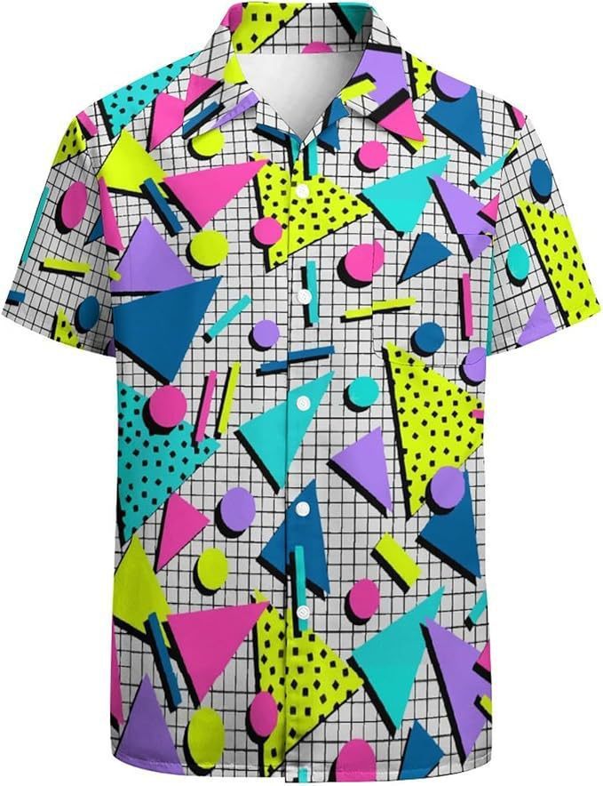 Short Sleeve Men's Casual All-matching Shirt