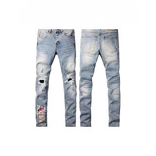 High Street Jeans Black Slim Fit Stretch Skinny Men