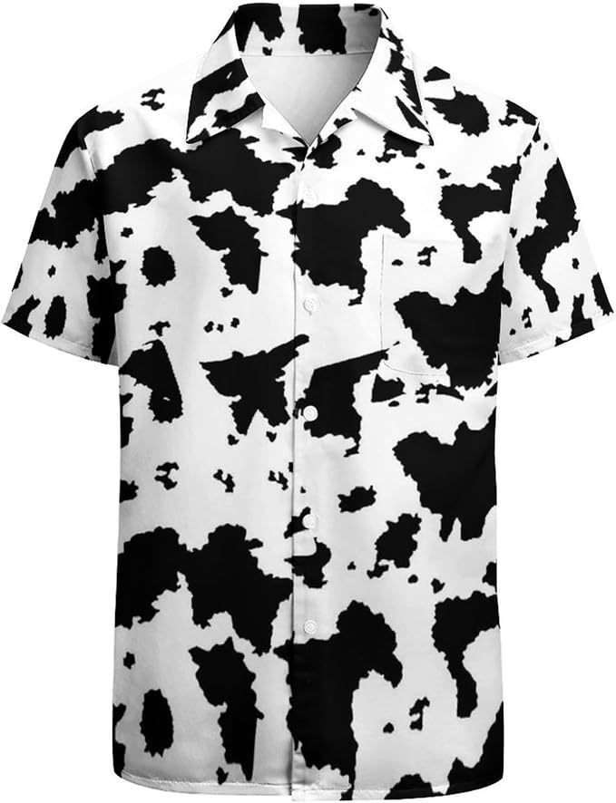 Short Sleeve Men's Casual All-matching Shirt